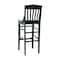 Flash Furniture HERCULES School House Back Black Wood Restaurant Barstool XU-DG-W0006B-BLK-GG - alternate 9